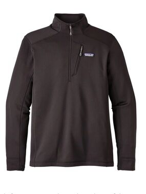 Patagonia Sz Sm Crosstrek 1/4 Zip Men's Fleece in Black